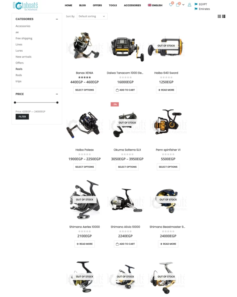 Shop page image